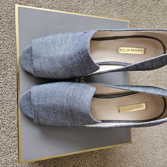 Louise et Cie Peep Toe Heels - Picture 3 of 4